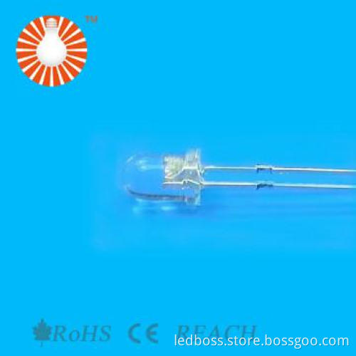 F5.0mm,h8.6mm Round LED Diode